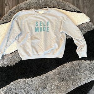 Large self made crew neck